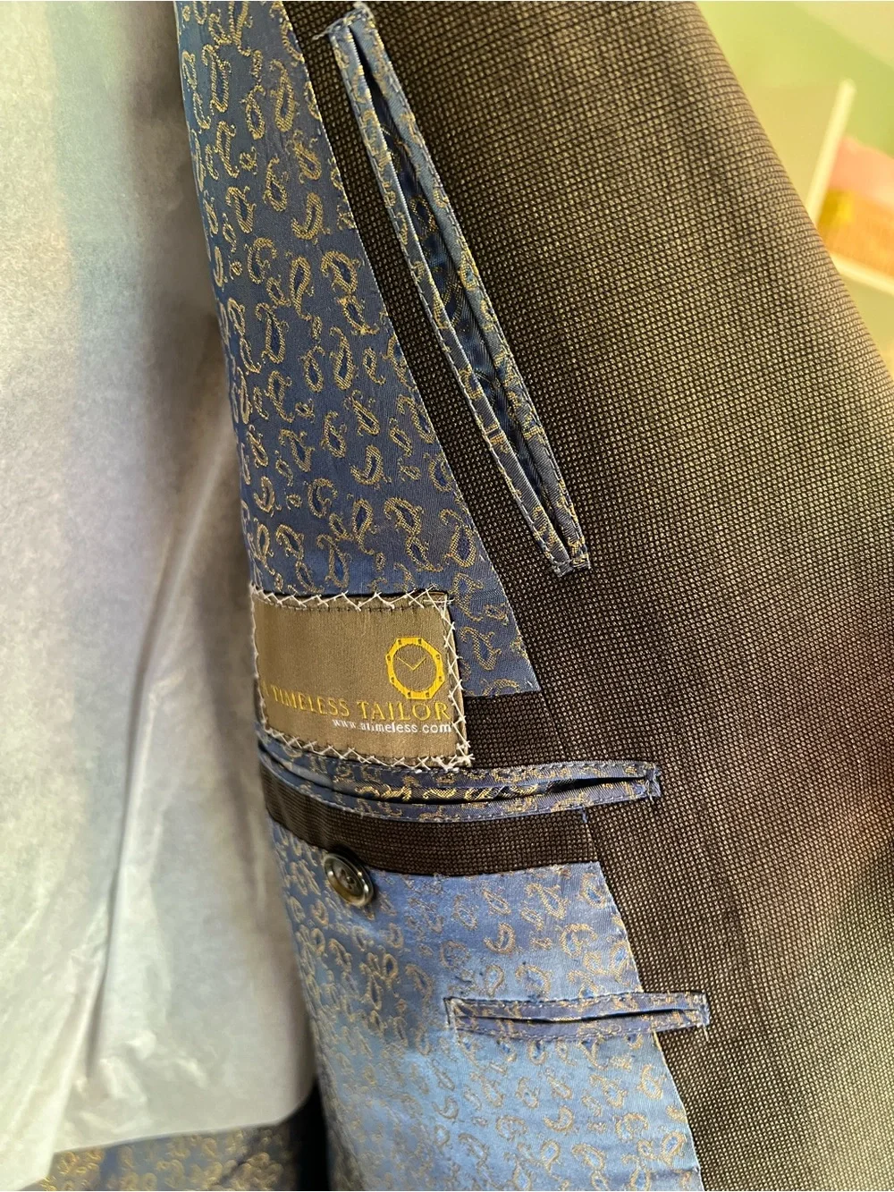 Custom made suit